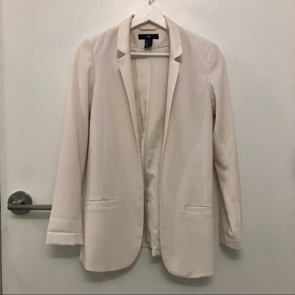 H&M Jackets & Blazers - H&M Ivory Blazer 🤍